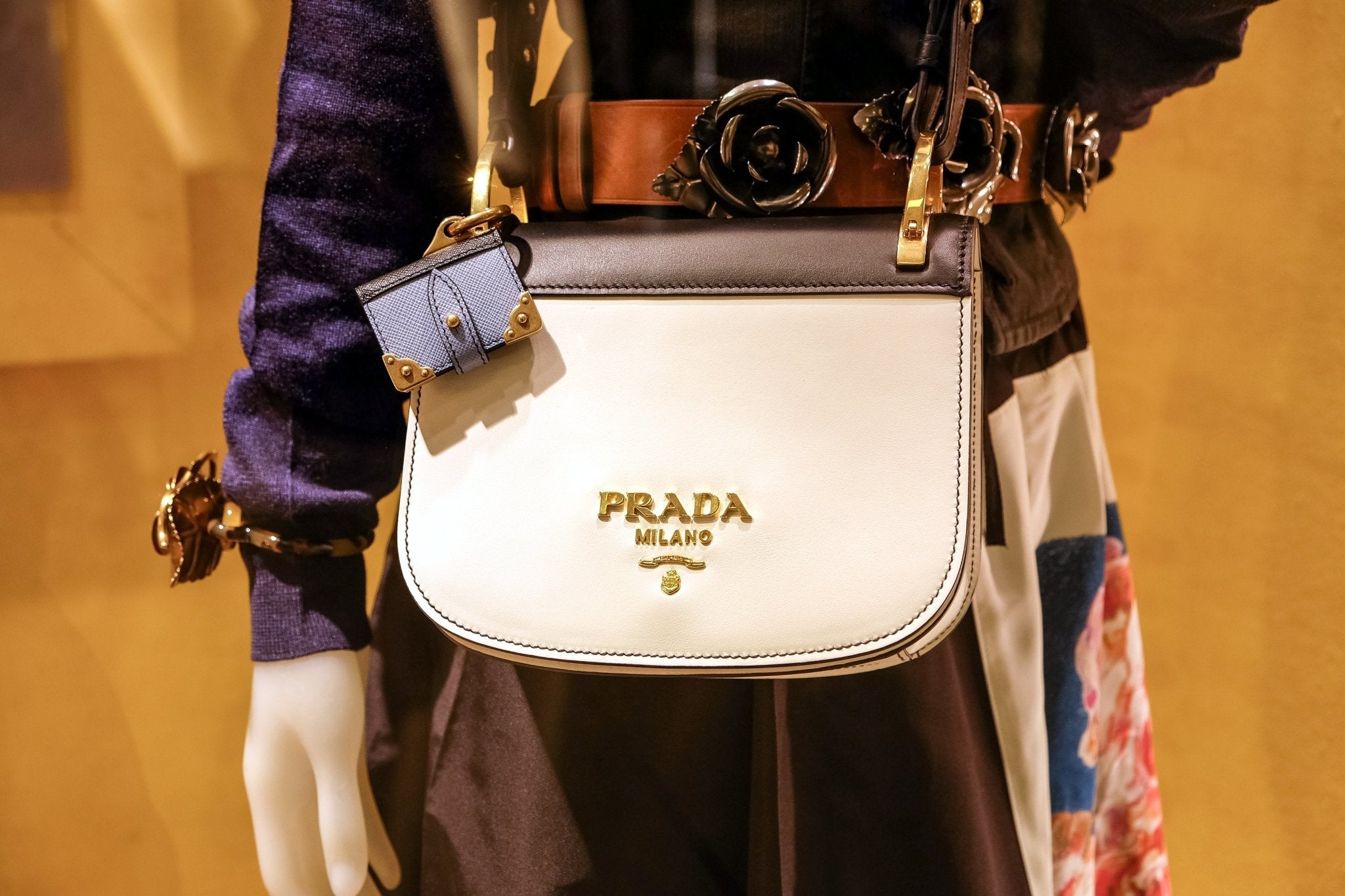 A Closer Look: Prada Cahier Bag