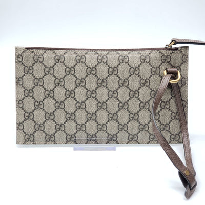 Gucci Pouch/Wristlet Canvas Bag - Luxury Cheaper LLC