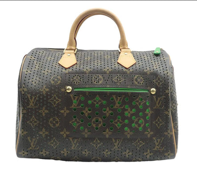 Louis Vuitton Speedy 30 Brown Monogram Canvas Hand Bag - Luxury Cheaper