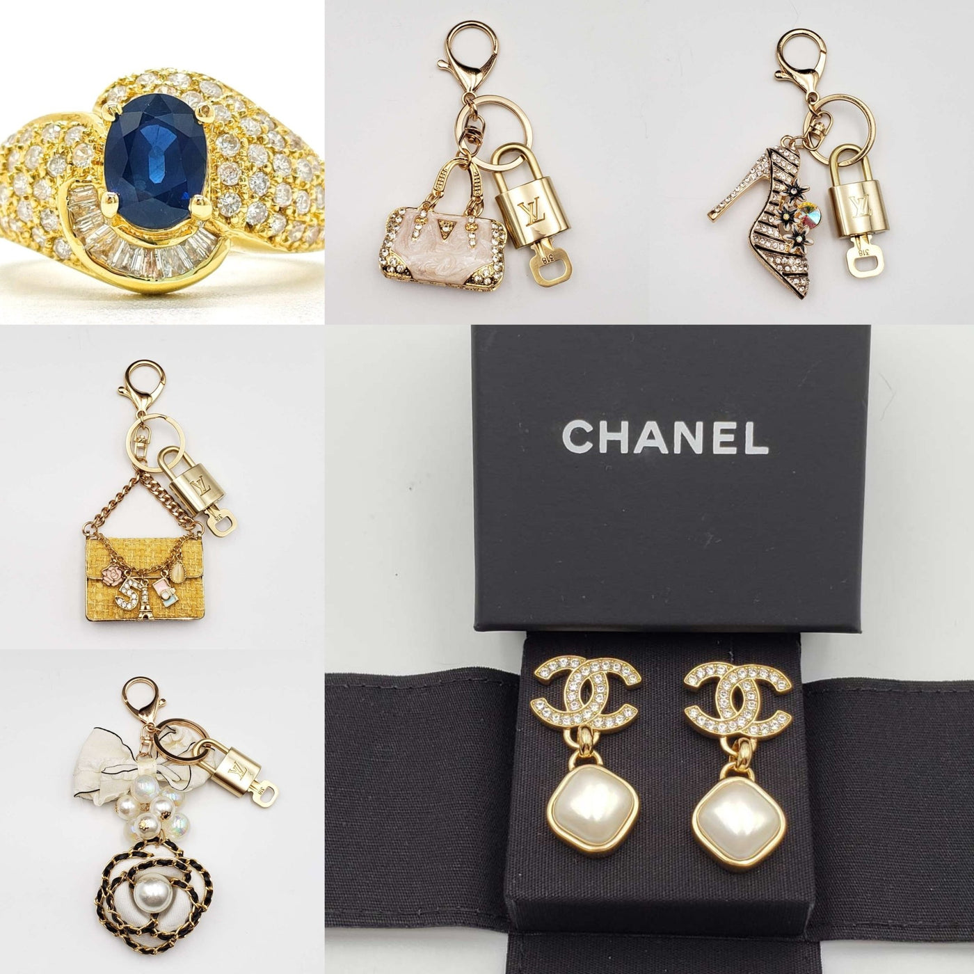 Louis Vuitton Lock and Key Necklaces - Luxury Cheaper LLC