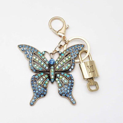 100% Auth Louis Vuitton Lock & Key with unbranded Bagcharm, Keycharm, Keychain - Luxury Cheaper LLC