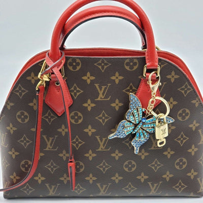 100% Auth Louis Vuitton Lock & Key with unbranded Bagcharm, Keycharm, Keychain - Luxury Cheaper LLC