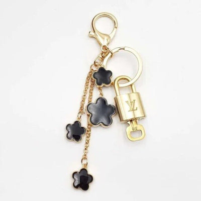 100% Auth Louis Vuitton Lock & Key with unbranded Bagcharm, Keycharm, Keychain - Luxury Cheaper LLC