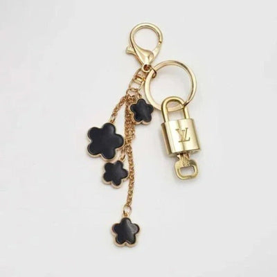 100% Auth Louis Vuitton Lock & Key with unbranded Bagcharm, Keycharm, Keychain - Luxury Cheaper LLC