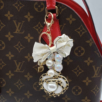 100% Auth Louis Vuitton Lock & Key with unbranded Bagcharm, Keycharm, Keychain - Luxury Cheaper LLC