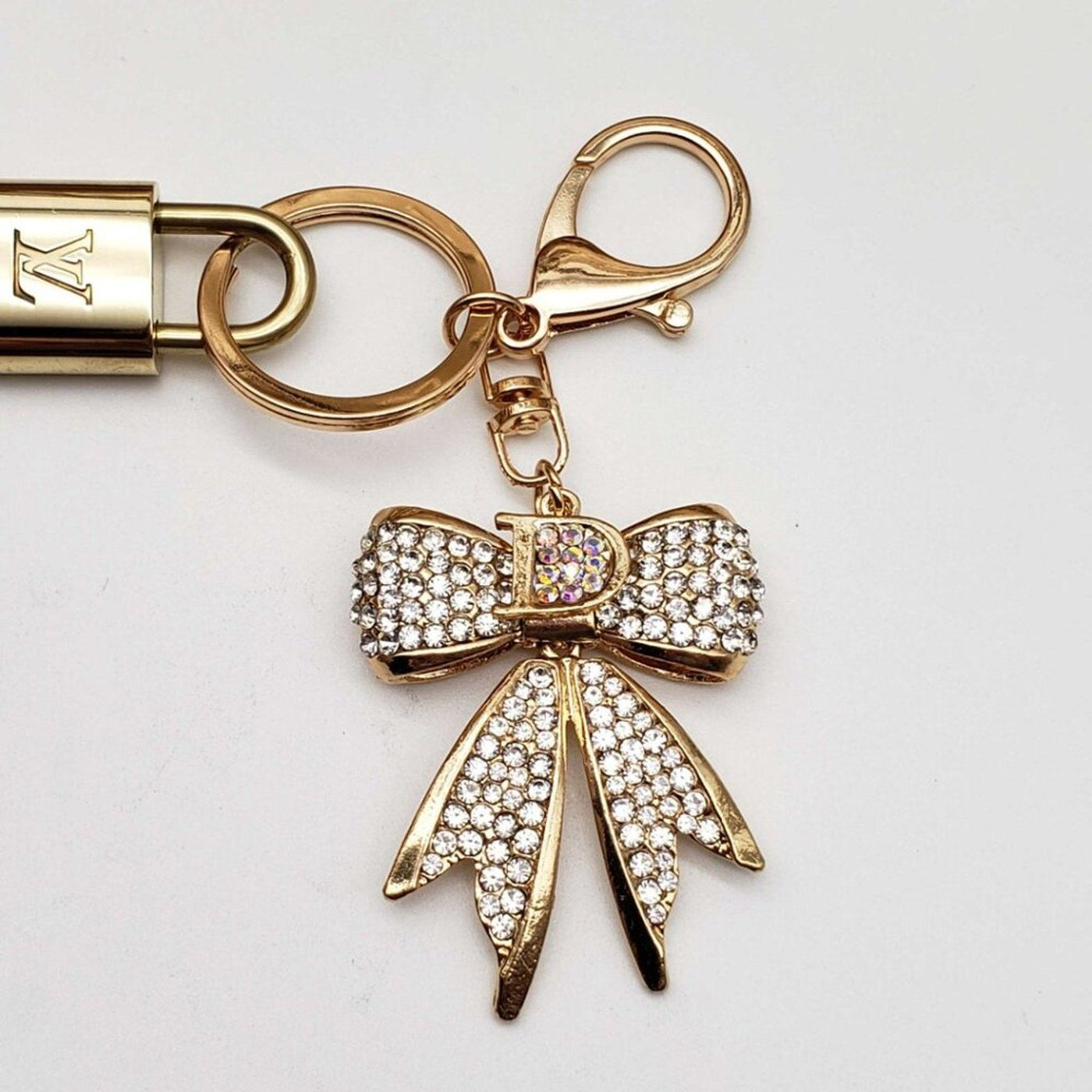 100% Auth Louis Vuitton Lock & Key with unbranded Bagcharm, Keycharm, Keychain - Luxury Cheaper LLC