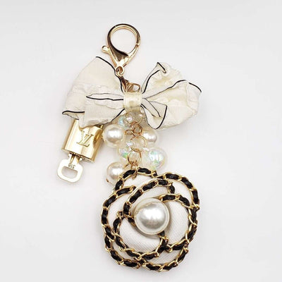 100% Auth Louis Vuitton Lock & Key with unbranded Bagcharm, Keycharm, Keychain - Luxury Cheaper LLC