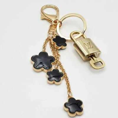 100% Auth Louis Vuitton Lock & Key with unbranded Bagcharm, Keycharm, Keychain - Luxury Cheaper LLC