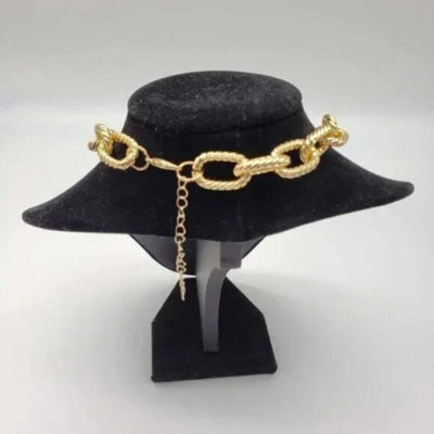 100% Auth Louis Vuitton Lock & Key with Unbranded Gold Plated Chain Necklace - Luxury Cheaper LLC