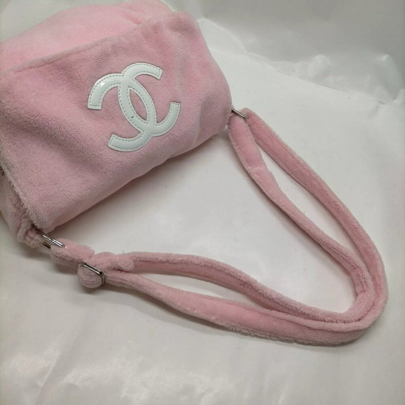 100% Authentic Chanel Shoulder Bag Pink Fur - Luxury Cheaper LLC