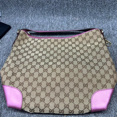 100% Authentic Gucci GG Bree Leather Tote Bag - Luxury Cheaper LLC