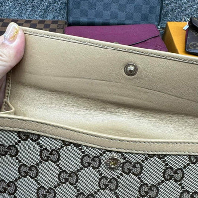 100% Authentic Gucci Leather Wallet - Luxury Cheaper LLC