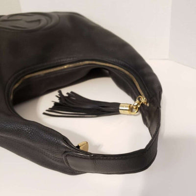 100% Authentic GUCCI Soho Leather Shoulder Bag - Luxury Cheaper LLC