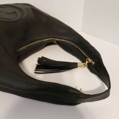 100% Authentic GUCCI Soho Leather Shoulder Bag - Luxury Cheaper LLC