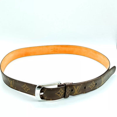 100% Authentic Louis Vuitton Belt Browns Monogram - Luxury Cheaper LLC