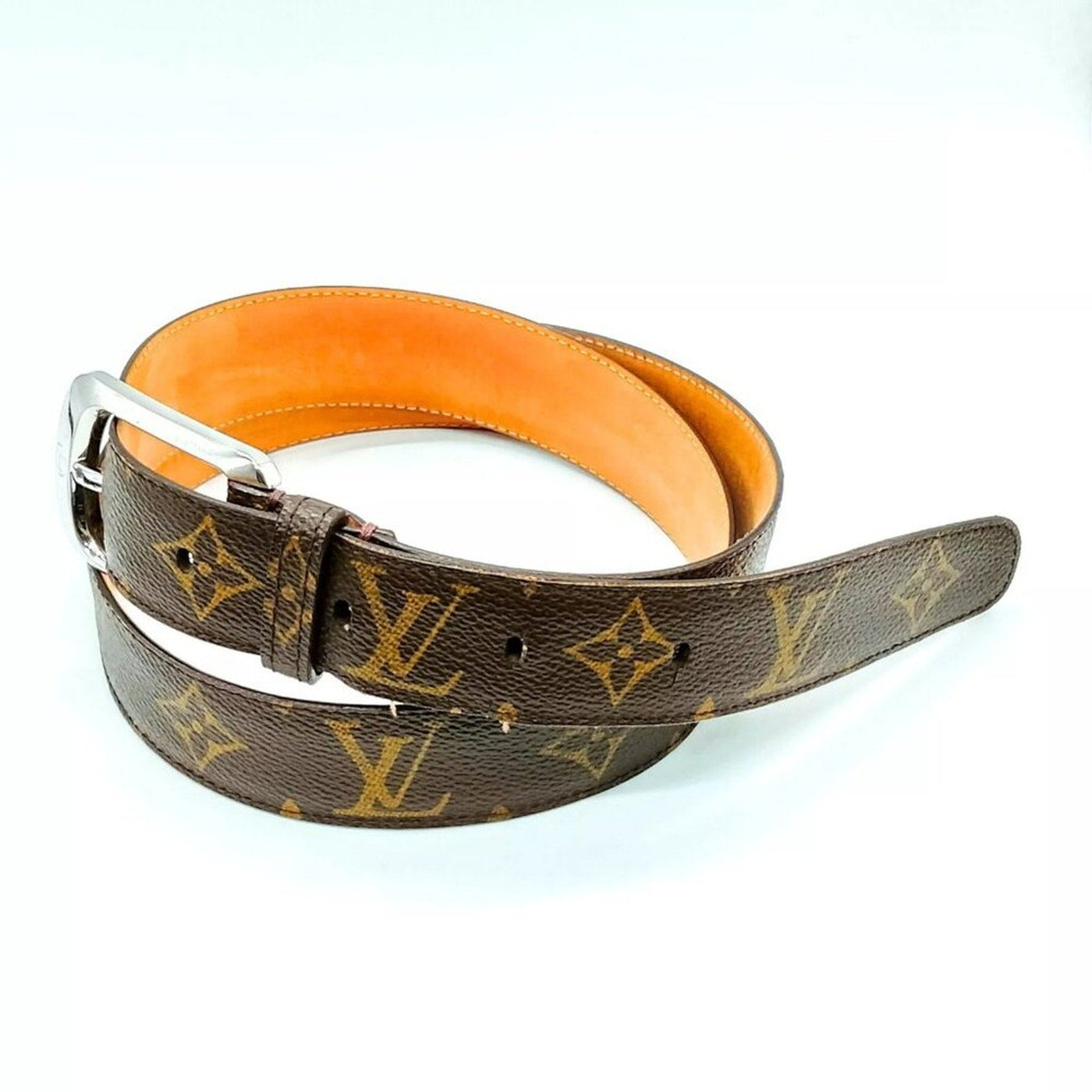 100% Authentic Louis Vuitton Belt Browns Monogram - Luxury Cheaper LLC