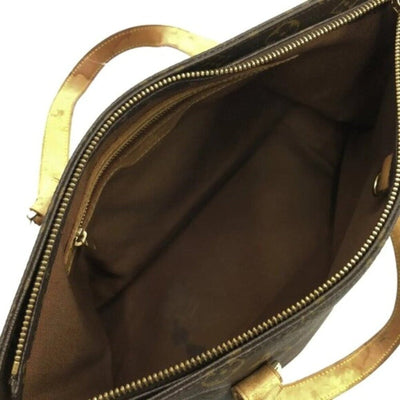 100% Authentic LOUIS VUITTON Cabas Piano Brown Monogram Shoulder Bag - Luxury Cheaper LLC