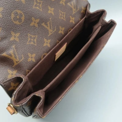 100% Authentic Louis Vuitton Metis Brown Monogram Canvas Satchel Bag - Luxury Cheaper LLC