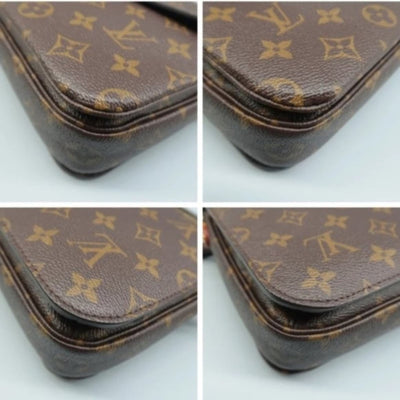 100% Authentic Louis Vuitton Metis Brown Monogram Canvas Satchel Bag - Luxury Cheaper LLC