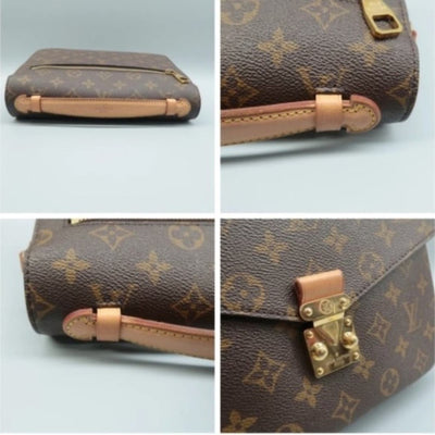 100% Authentic Louis Vuitton Metis Brown Monogram Canvas Satchel Bag - Luxury Cheaper LLC