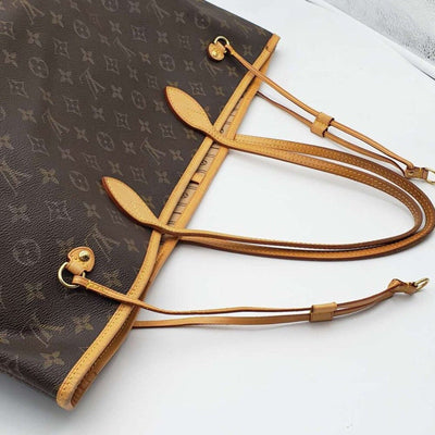 100% Authentic Louis Vuitton Neverfull GM Brown Monogram Canvas Shoulder Bag - Luxury Cheaper LLC