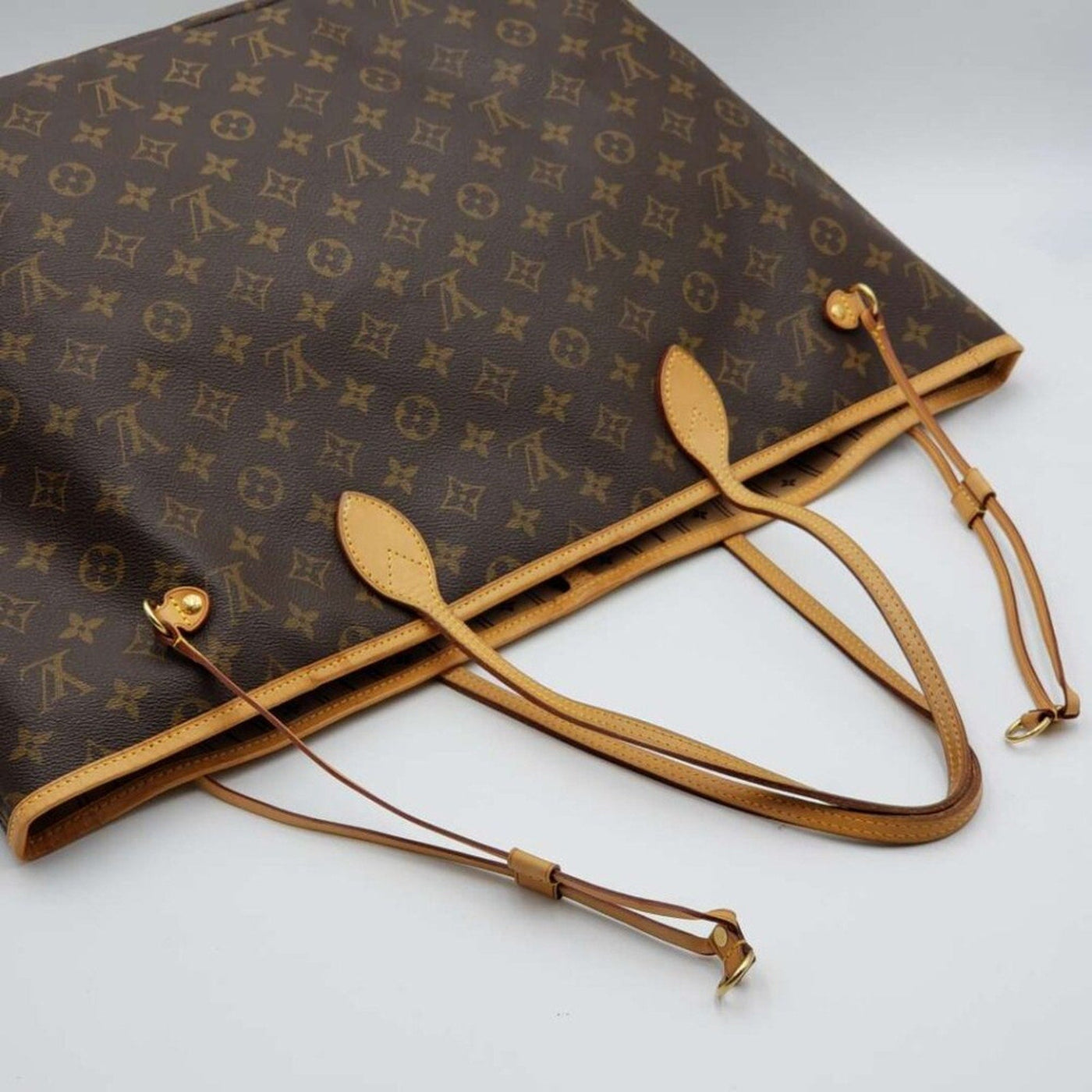 100% Authentic Louis Vuitton Neverfull GM Brown Monogram Canvas Shoulder Bag - Luxury Cheaper LLC