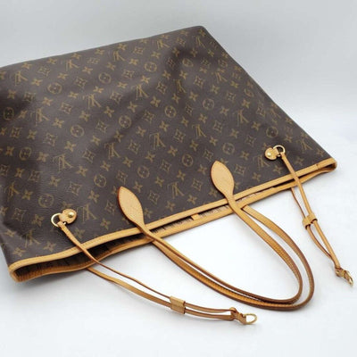 100% Authentic Louis Vuitton Neverfull GM Brown Monogram Canvas Shoulder Bag - Luxury Cheaper LLC