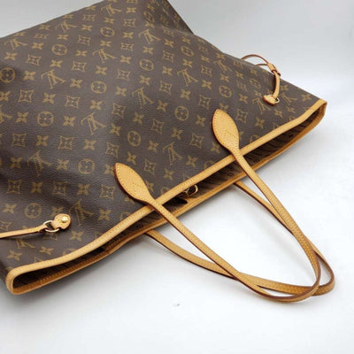 100% Authentic Louis Vuitton Neverfull GM Brown Monogram Canvas Shoulder Bag - Luxury Cheaper LLC