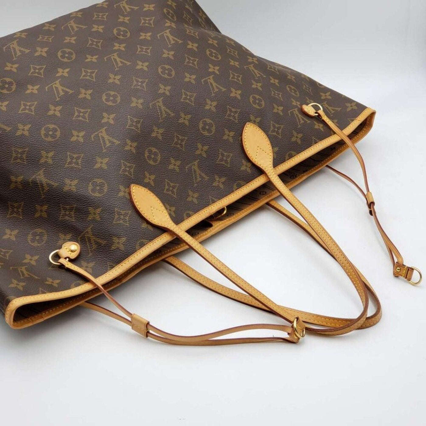 100% Authentic Louis Vuitton Neverfull GM Brown Monogram Canvas Shoulder Bag - Luxury Cheaper LLC