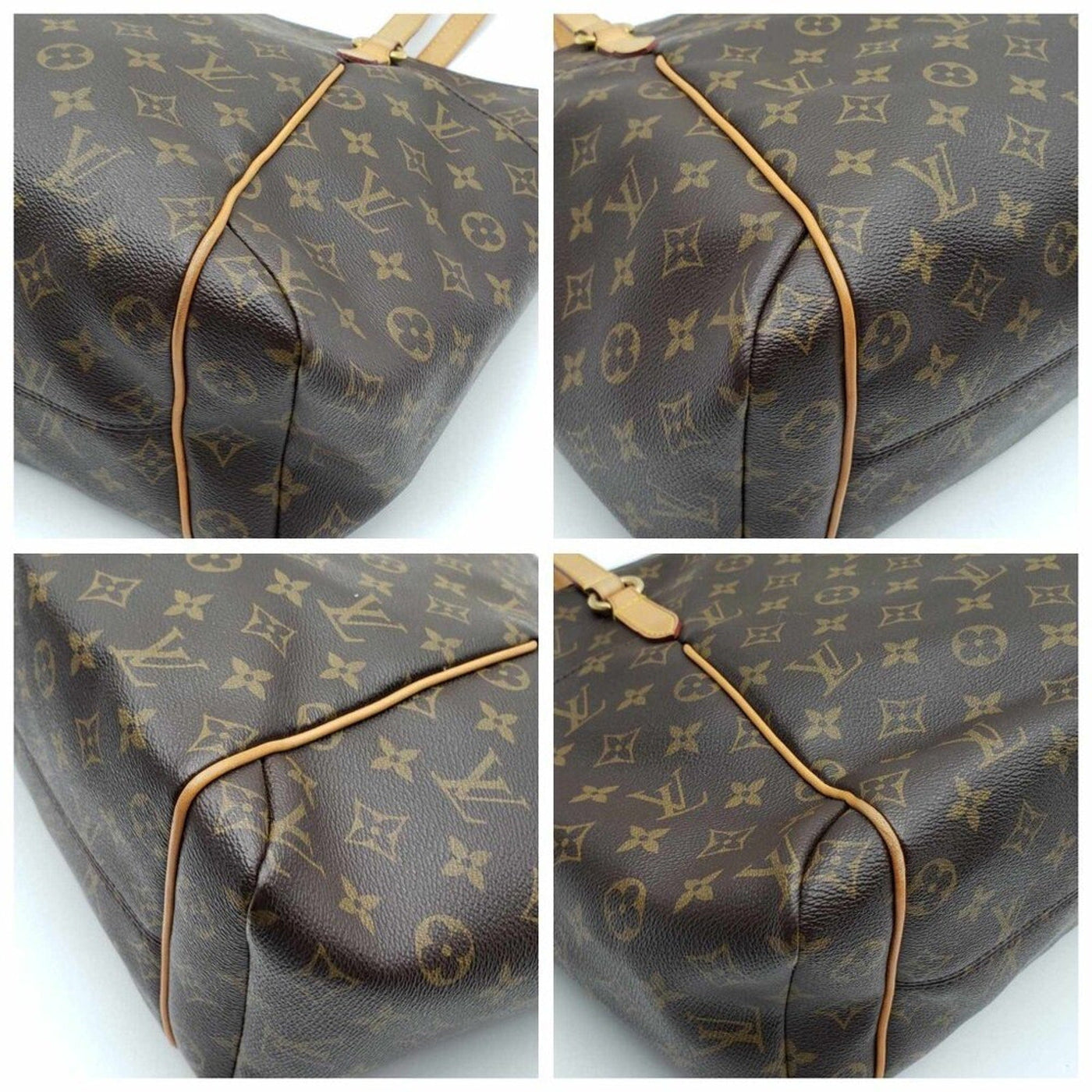 100% Authentic Louis Vuitton Totally MM Brown Monogram Shoulder Bag - Luxury Cheaper LLC