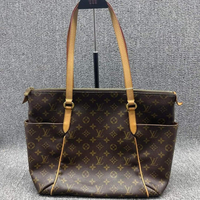 100% Authentic Louis Vuitton Totally MM Brown Monogram Shoulder Bag - Luxury Cheaper LLC