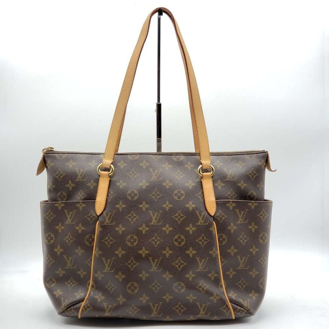 100% Authentic Louis Vuitton Totally MM Brown Monogram Shoulder Bag - Luxury Cheaper LLC