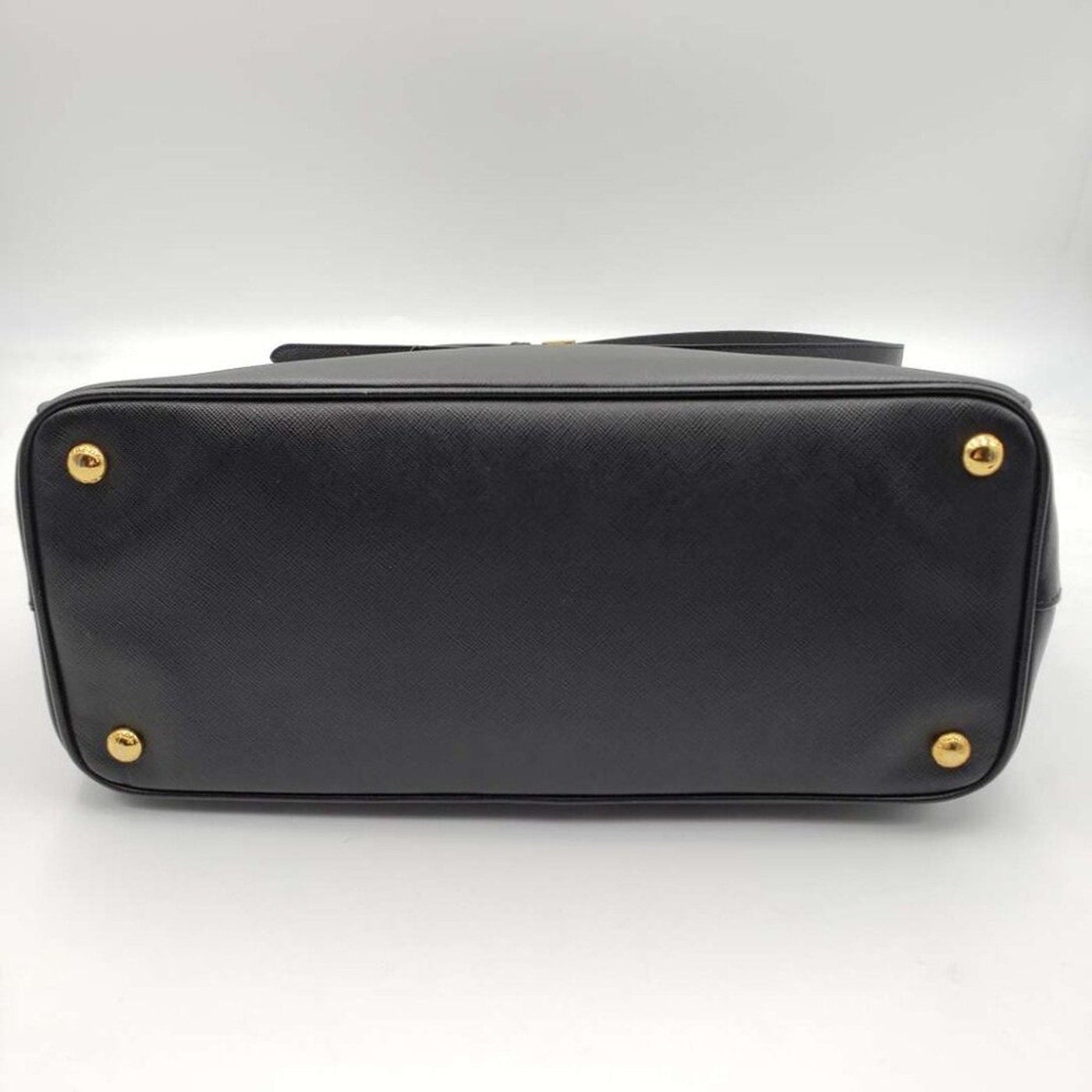 100% Authentic Prada Galleria Black Leather Shoulder Bag - Luxury Cheaper LLC