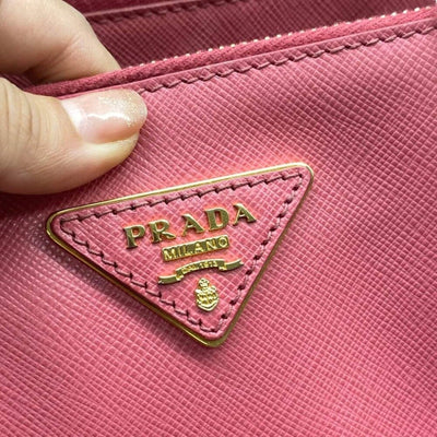 100% Authentic PRADA Galleria Leather Satchel - Luxury Cheaper LLC