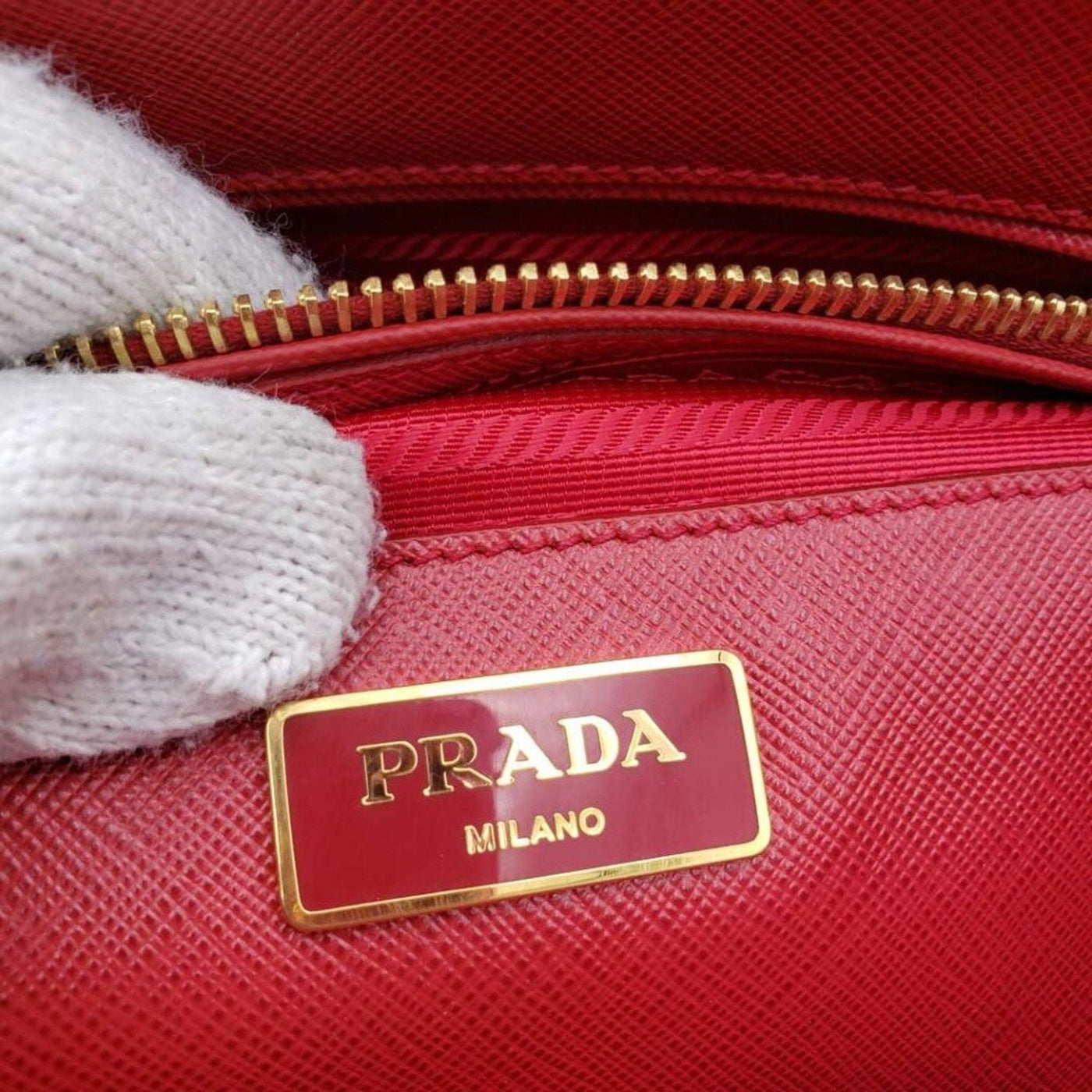 100% Authentic Prada Galleria Leather Shoulder Bag - Luxury Cheaper LLC