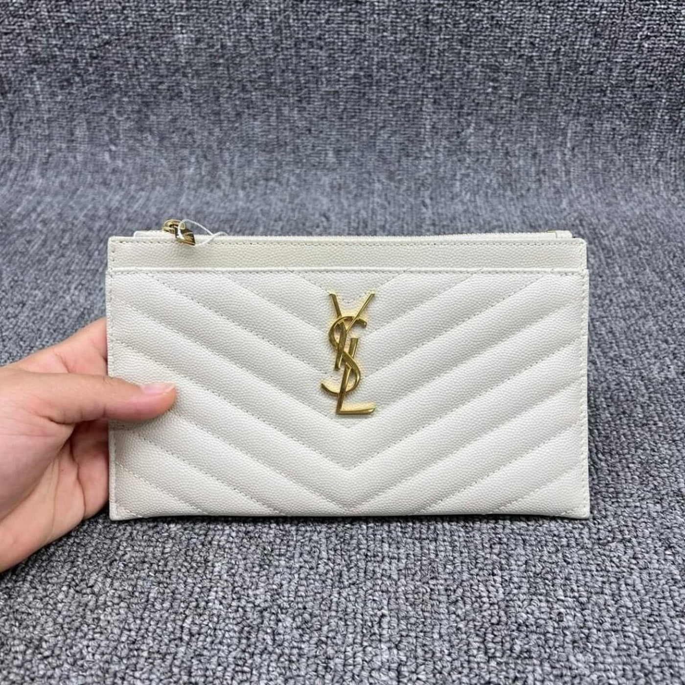 100% Authentic Saint Laurent Bill Pouch - Luxury Cheaper LLC