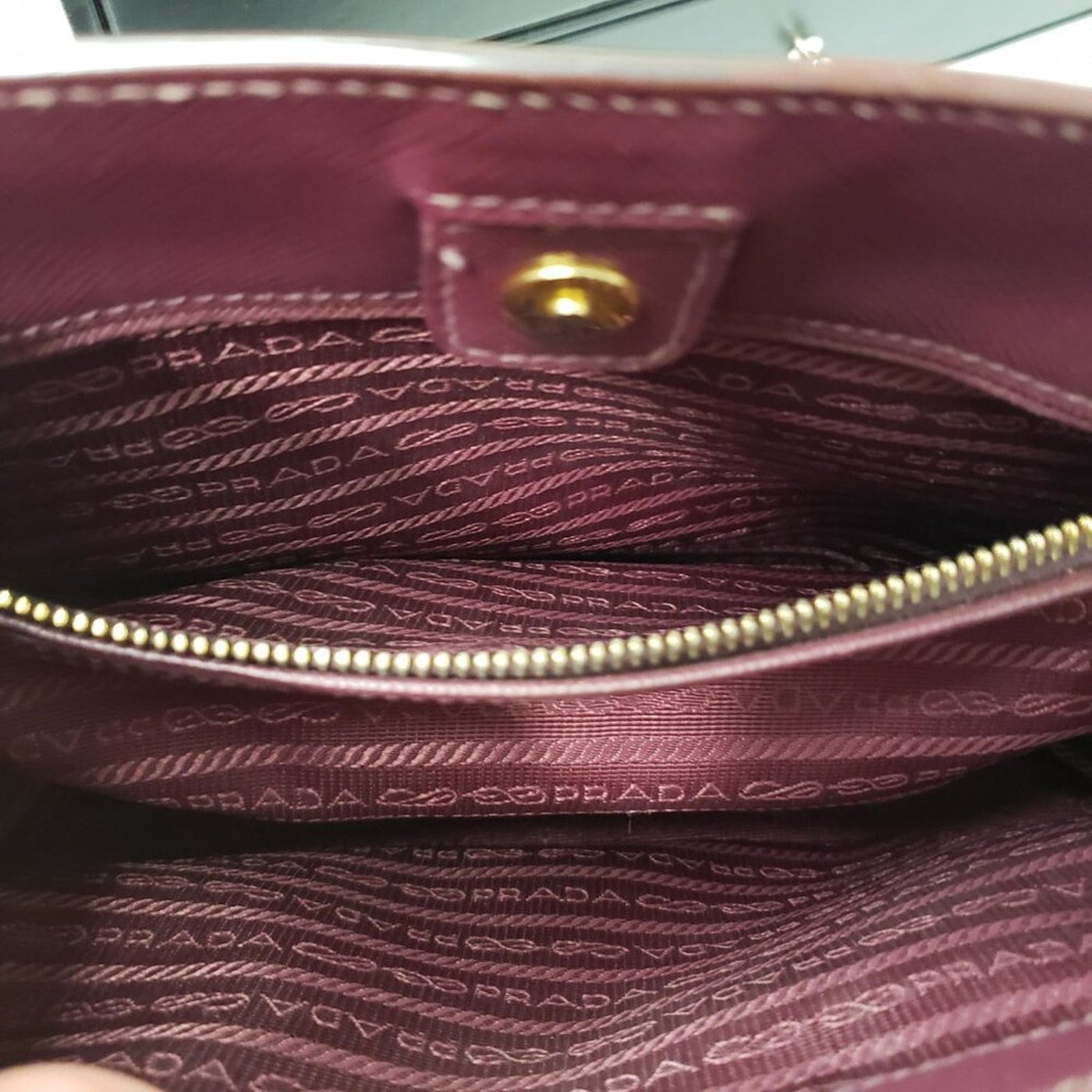 PRADA Galleria Saffiano Lux Leather Tote Bag lux288-092625