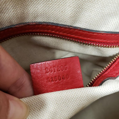 Gucci Boston Medium Canvas Crossbody and Shoulder Bag 650-092625