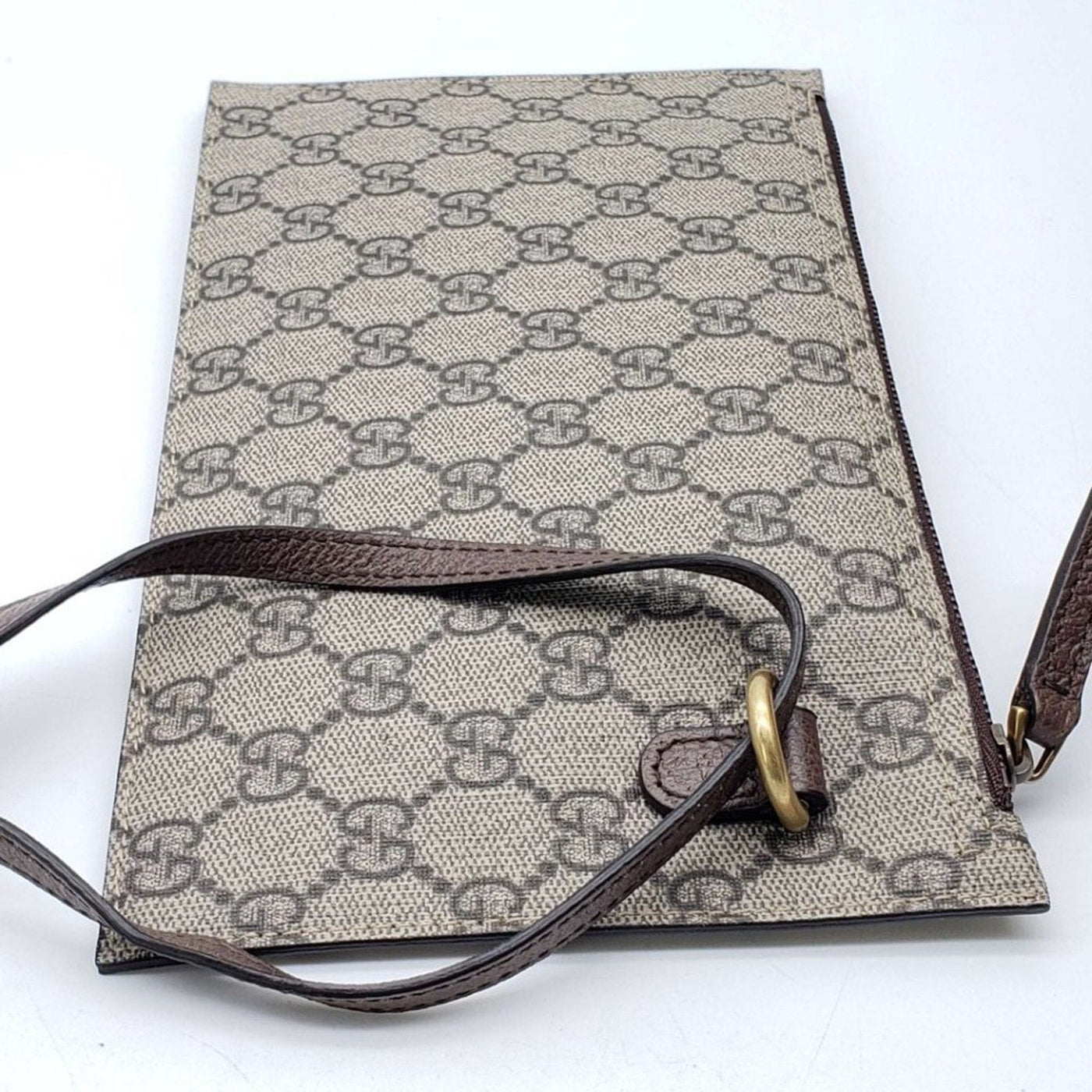 Authentic Gucci Pouch/Wristlet Canvas Bag lux200 - 10292024 - Luxury Cheaper LLC