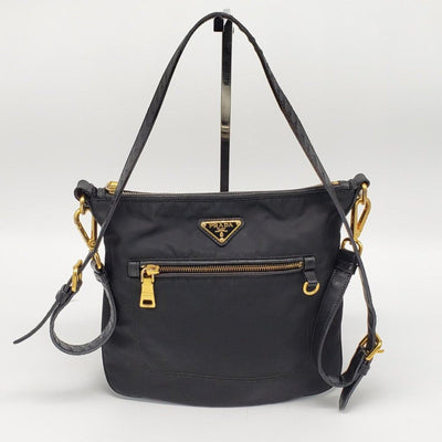 Authentic Prada Tessuto Nylon Shoulder Bag - Luxury Cheaper LLC