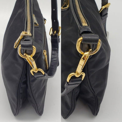 Authentic Prada Tessuto Nylon Shoulder Bag - Luxury Cheaper LLC