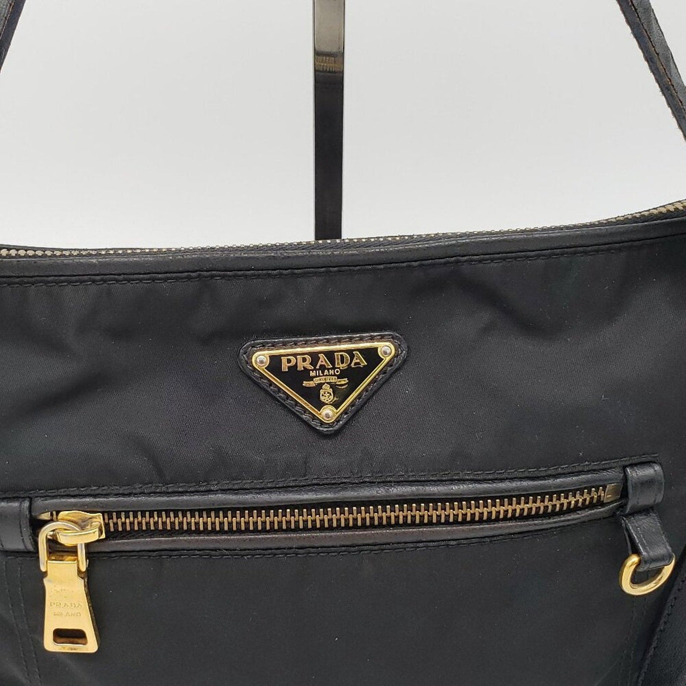 Authentic Prada Tessuto Nylon Shoulder Bag - Luxury Cheaper LLC