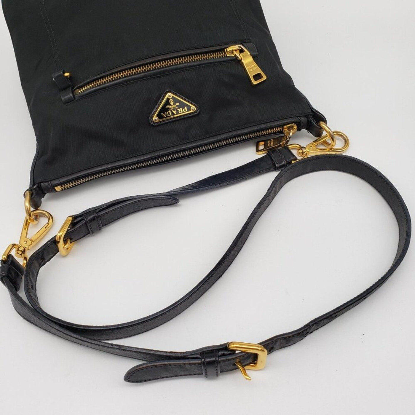 Authentic Prada Tessuto Nylon Shoulder Bag - Luxury Cheaper LLC