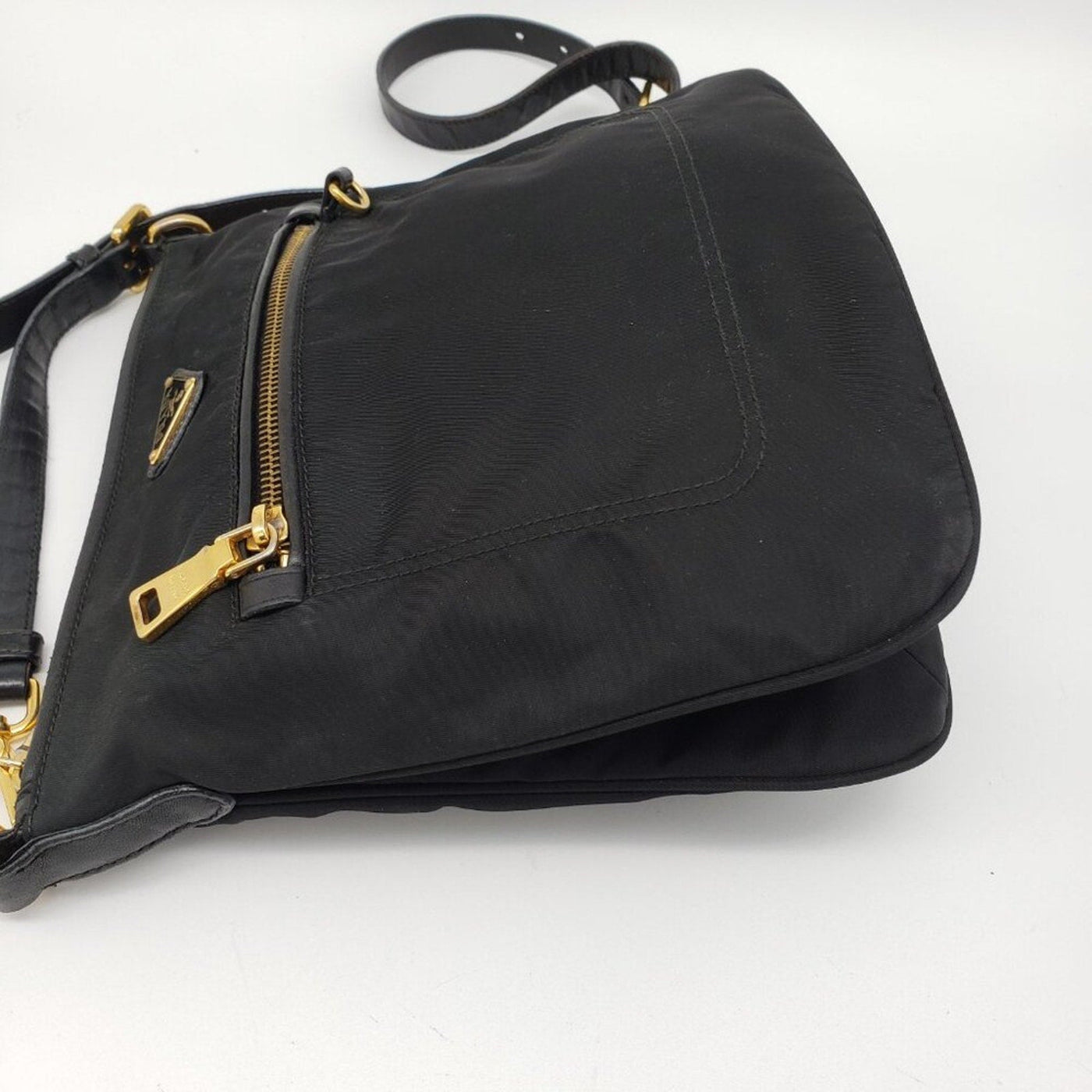 Authentic Prada Tessuto Nylon Shoulder Bag - Luxury Cheaper LLC