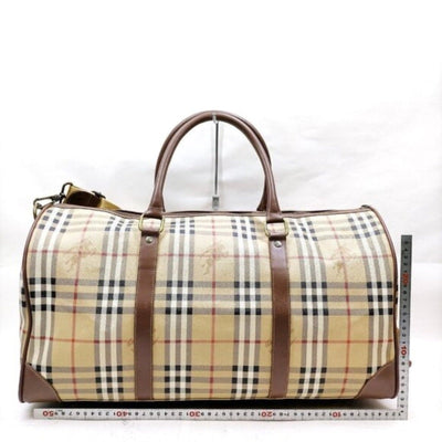 Burberry Boston Brown PVC Travel Bag - Luxury Cheaper LLC