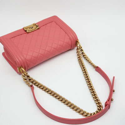 CHANEL Boy Lambskin Leather Medium Shoulder Bag 2700 - 080524 - Luxury Cheaper LLC