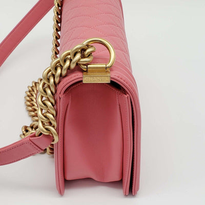 CHANEL Boy Lambskin Leather Medium Shoulder Bag 2700 - 080524 - Luxury Cheaper LLC