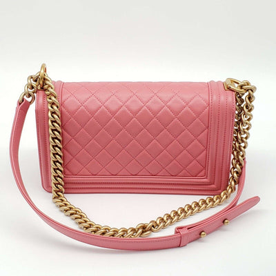 CHANEL Boy Lambskin Leather Medium Shoulder Bag 2700 - 080524 - Luxury Cheaper LLC