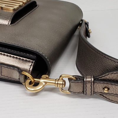 Christian Dior Grained Evoilution Metallic Flap Gold Shoulder Bag Lux510 - 092325 - Luxury Cheaper LLC