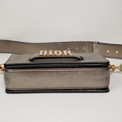 Christian Dior Grained Evoilution Metallic Flap Gold Shoulder Bag Lux510 - 092325 - Luxury Cheaper LLC